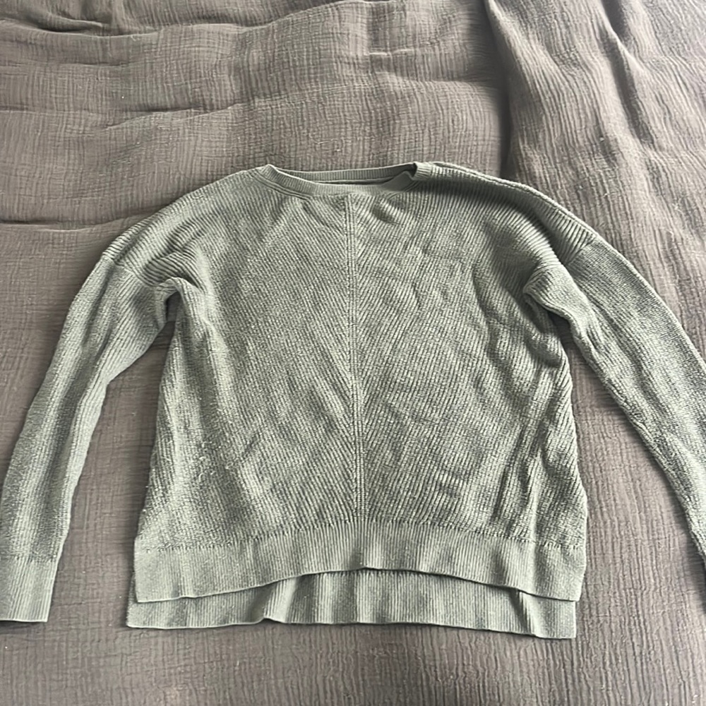 Abercrombie and Fitch sweater, size small, army green
